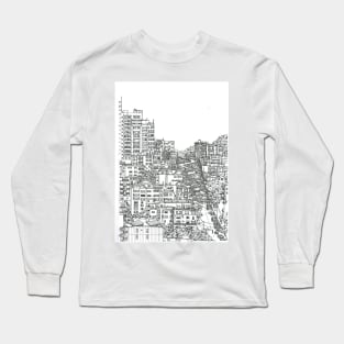 Lombard Street in San Francisco Long Sleeve T-Shirt